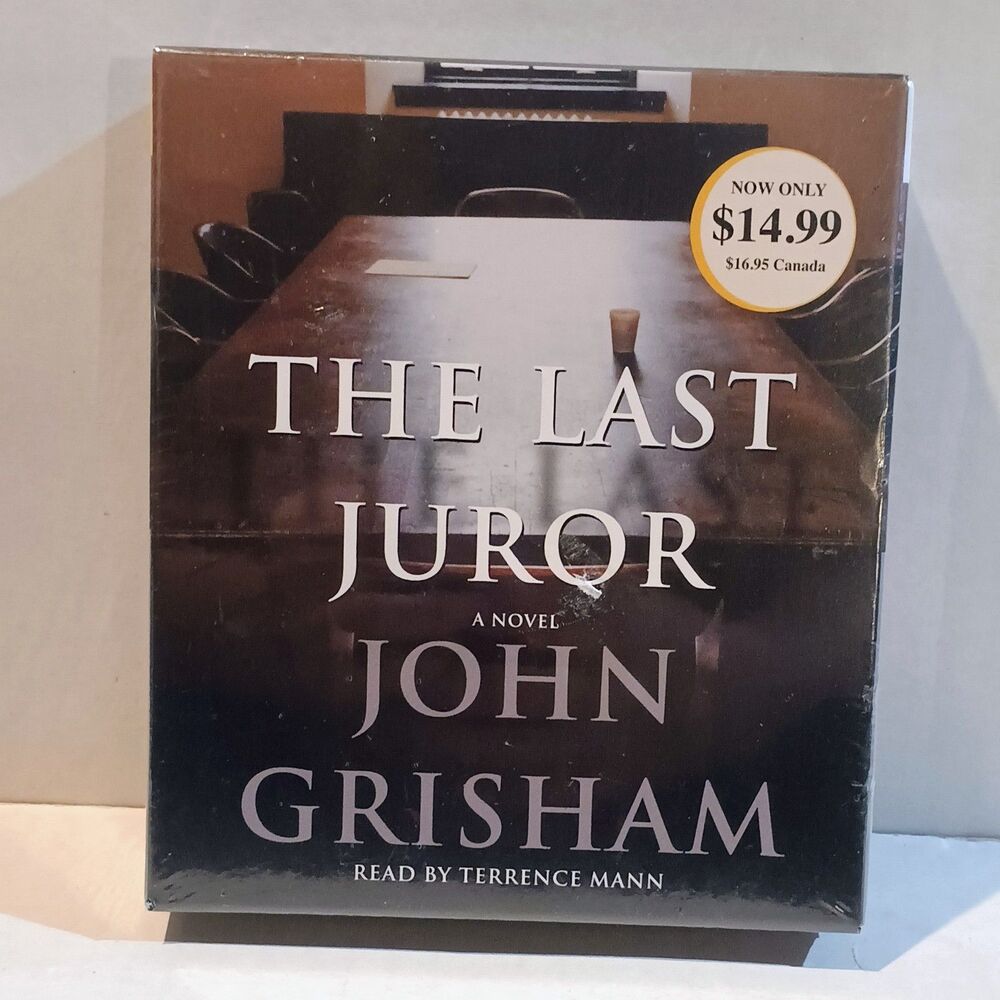 Vtg John Grisham-The Last Juror (Audiobook CD, 2004)-5 Discs Set-Thriller-NEW